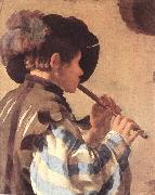 TERBRUGGHEN, Hendrick The Flute Player et USA oil painting artist